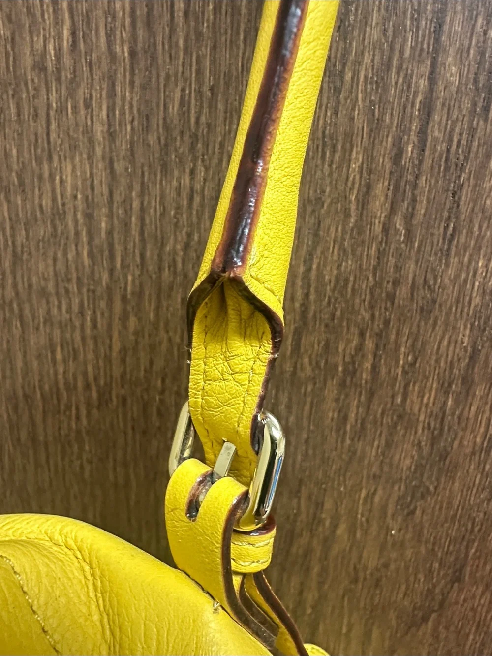 kate spade Yellow Leather Shoulder Tote